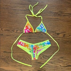 J. Valentine bikini pole wear